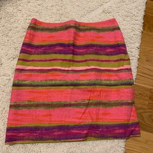 Ann Taylor striped skirt